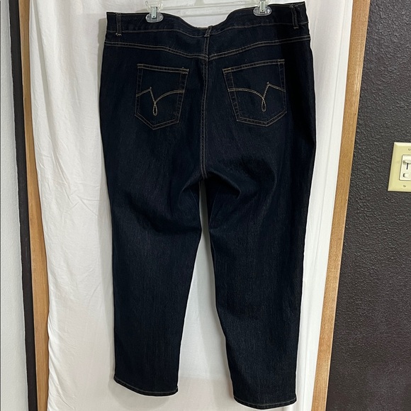 Just My Size Classic Stretch Denim - Dark Blue - Picture 3 of 10